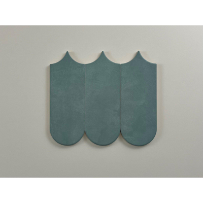Cifre Ceramica Alure wandtegel - 8x21.5cm - Aqua mat (blauw)