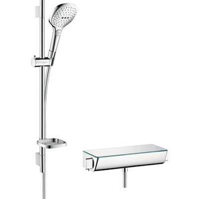 Hansgrohe Ecostat select met raindance s.e120 douchecombinatie 65cm chroom