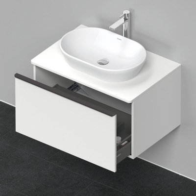 Duravit D-Neo wastafelonderkast 80x45.9x55cm 1 lade wit Mat