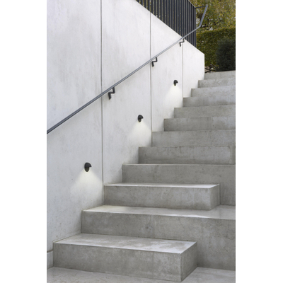 Astro Tivola Buiten Inbouwandlamp - LED - 3000K - zwart