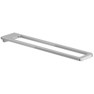 Nemo Stock Zelo Handdoekhouder Enkel 60x8x3cm Chroom OUTLETSTORE