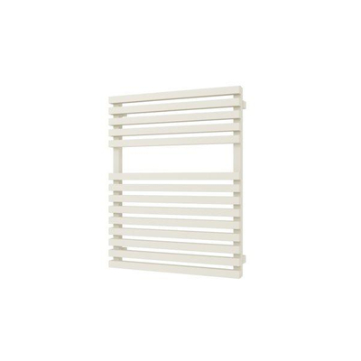 Plieger Lugo designradiator horizontaal 750x600mm 495W wit structuur