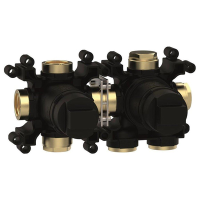 Crosswater MPRO Inbouwdeel - 2 uitlaten