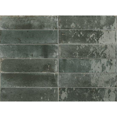 Ragno Look Wandtegel - 6x24cm - 10mm - porcellanato - avio