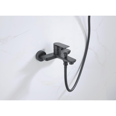 Adema Sparkle 2.0 Doucheslang - 150cm - PVC Zwart