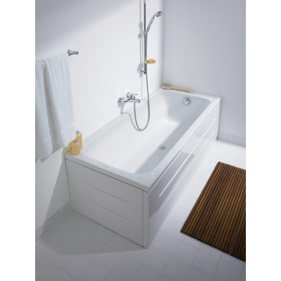 Duravit D Code bad acryl rechthoekig afvoer midden 170x70x40cm wit