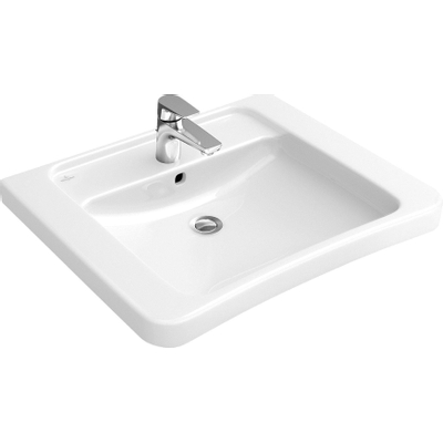 Villeroy & Boch Omnia Architectura Vita wastafel 65x54.5cm met kraangat zonder overloop wit