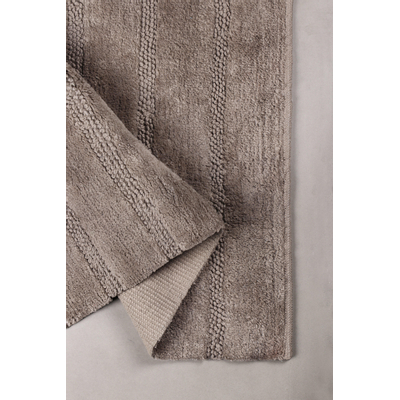 Differnz Stripes Badmat 45x75cm Taupe