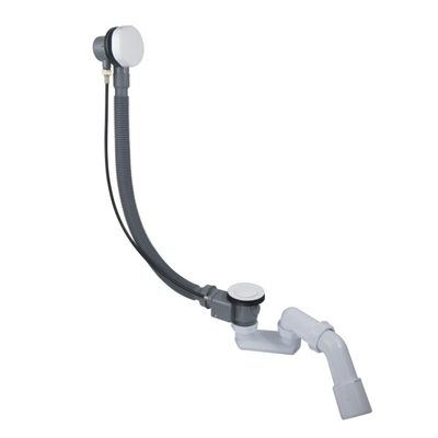 Adema Calypte badafvoercombinatie met draaibediening mat wit OUTLETSTORE