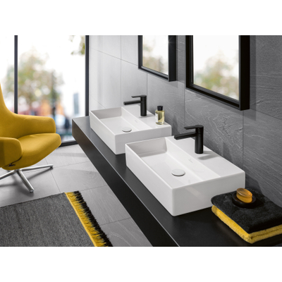 Villeroy & Boch Memento 2.0 Opzet Wastafel - 60x42x14cm - zonder overloop - glans wit