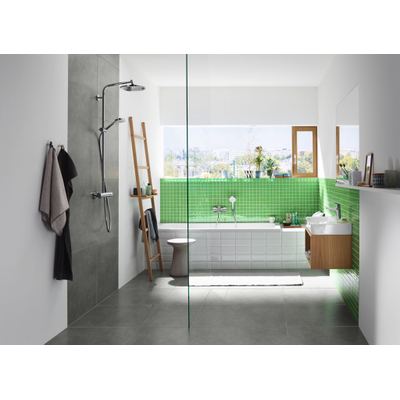Hansgrohe Crometta s 240 1jet showerpipe met thermostaat chroom