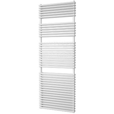 Plieger Florian Nxt designradiator dubbel horizontaal 1710x600mm 1366W wit structuur