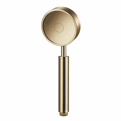 Qisani Flow ronde handdouche Geborsteld PVD Gold (goud)