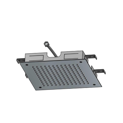 Hotbath Archie Hoofddouche - vierkant - 38cm - RVS