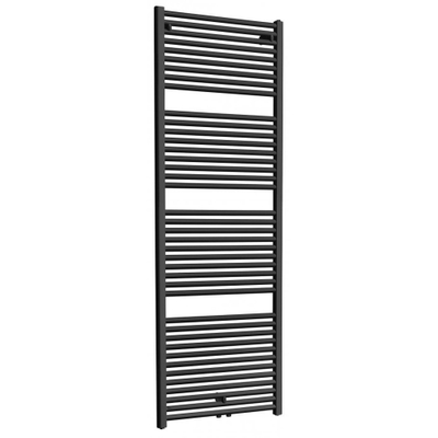 Wiesbaden Elara sierradiator 181.7x60cm midden/onder aansluiting mat zwart