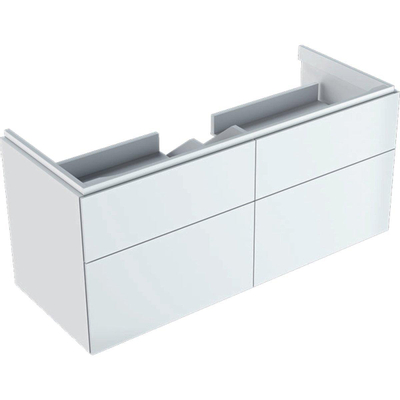 Geberit Xeno2 wastafelonderkast 4 laden 117,4x46,2cm glans wit