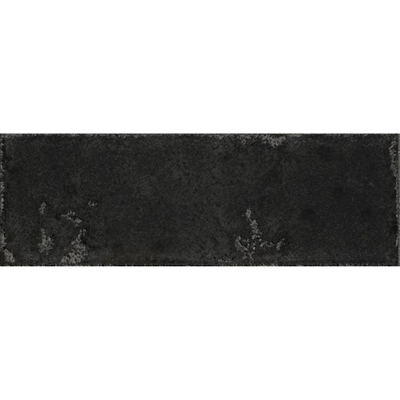 Colorker Enjoy Decor-strip - 10x30cm - 8mm - gerectificeerd - Porcellanato - Black (Zwart)