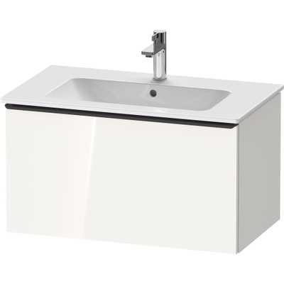 Duravit D-Neo wastafelonderkast 81x44x46.2cm 1 lade wit Hoogglans