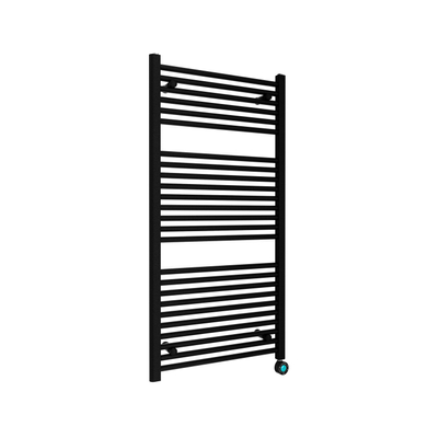 Best Design Senden elektrische radiator 120x60cm 640watt zwart mat