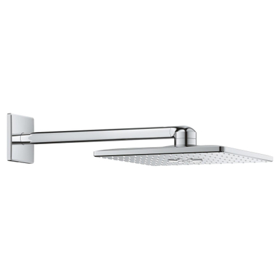 GROHE Rainshower SmartActive 310 Cube Hoofddouche - 31cm - 2 straalsoorten - wandarm 43cm - chroom