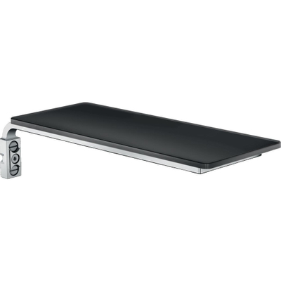 Hansgrohe Casetta Casetta`E zeepschaal 20x8cm zwart/chroom