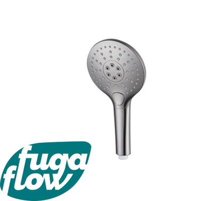 FugaFlow Eccelente Sobrado Badkamer Handdouche Douchekop douche - ø12cm - rond - 3 standen - geborsteld RVS PVD