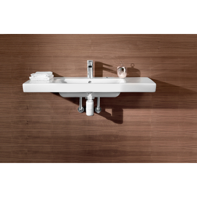 Villeroy en Boch Subway 2.0 meubelwastafel 100x47cm 1 kraangat met overloop ceramic wit