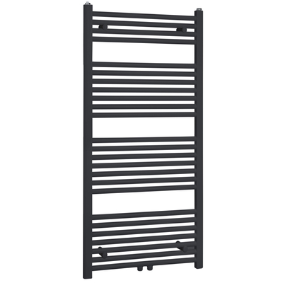 Best Design Zwart Zero radiator recht model 1200x600mm