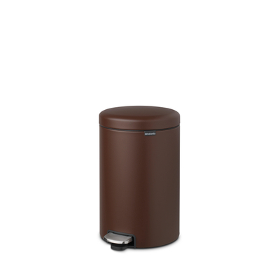 Brabantia NewIcon Pedaalemmer - 20 liter - kunststof binnenemmer - mineral cosy brown