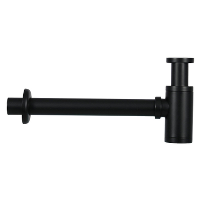 Differnz Hura fonteinset - 37.5x18.5x9cm - Rechthoek - 1 kraangat - Zwart mat rechte kraan - Keramiek Wit