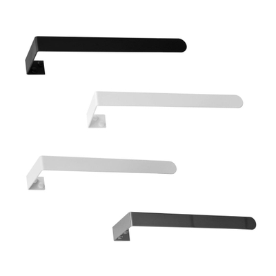 Sanicare Como handdoekhouder - universeel - 40x40cm - mat zwart