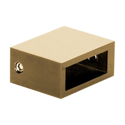 BRAUER Create Inloopdouche - 120x200cm - profielloos - antikalk - 8mm veiligheidsglas - Goud geborsteld