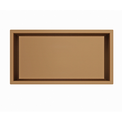 Sawiday Uni inbouwnis 30x60x10cm Geborsteld koper PVD (Koper) TWEEDEKANS