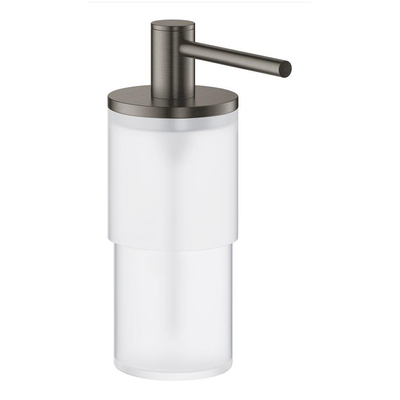 GROHE Atrio Zeepdispenser - 160ml - staand - rond - brushed hard graphite