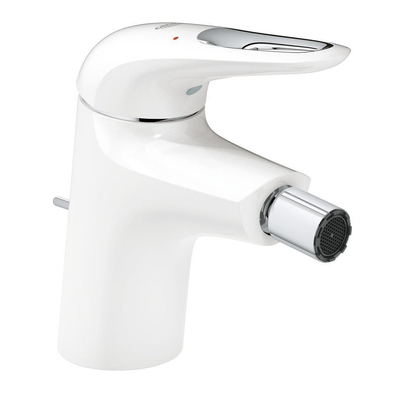 GROHE Eurostyle New 1 gats bidetkraan S size met waste wit