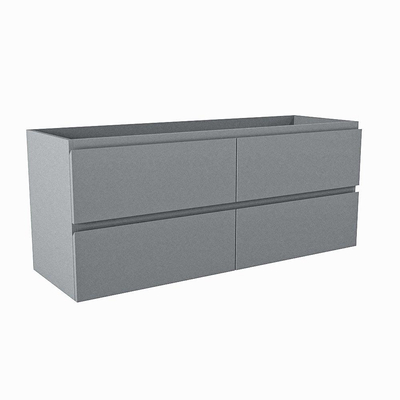 Mondiaz HAY wastafelonderkast - 120x40x50cm - 4 lades - softclose - Plata