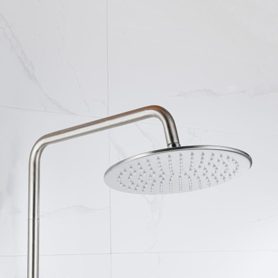 Fortifura Calvi Thermostatische Regendouche (compleet) - Geborsteld RVS PVD (RVS) OUTLETSTORE