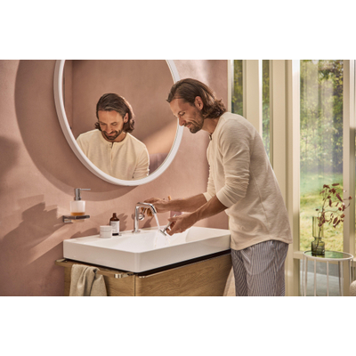 Hansgrohe Tecturis S Wastafelmengkraan - zonder waste - 13cm uitloop - mat wit