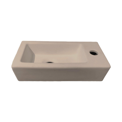 Best Design farnetta fontein rechts 37 x 18 x 9 cm mat-khaki khaki mat