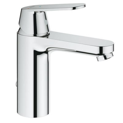 GROHE Eurosmart Cosmopolitan waterbesparende wastafelkraan met medium uitloop en ketting chroom