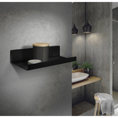 Smedbo Sideline Planchet - 25x11x5cm - RVS mat zwart