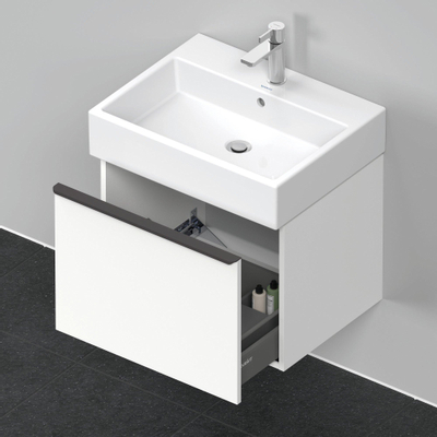 Duravit D-Neo wastafelonderkast 58.4x44x44.2cm 1 lade wit Mat