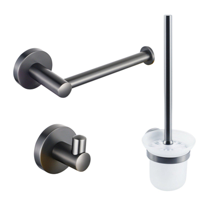 FugaFlow Eccelente Acces toiletset 3-delig Gunmetal PVD