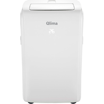 Qlima mobiele airco met afstandsbediening 11000BTU 60-100m3 wit