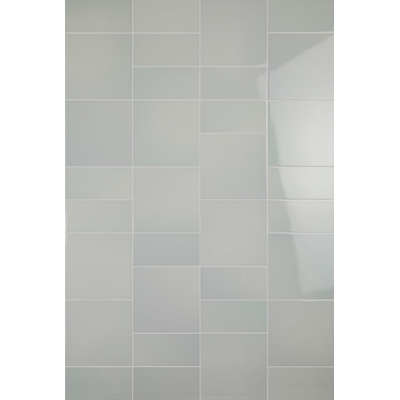 Mosa Murals Fuse Wandtegel 30x30cm 7mm witte scherf Ocean Green #1