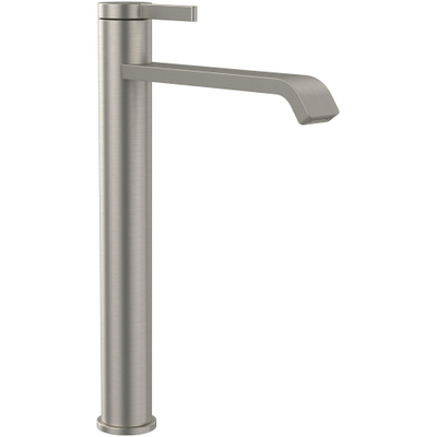 Villeroy & Boch Dawn Eengreeps wastafelkraan verhoogd - Matt Brushed Nickel (RVS)