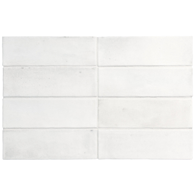 Equipe Cerámicas Premium Koko voor wand- en vloertegel - 15x5cm - 8mm - Wit