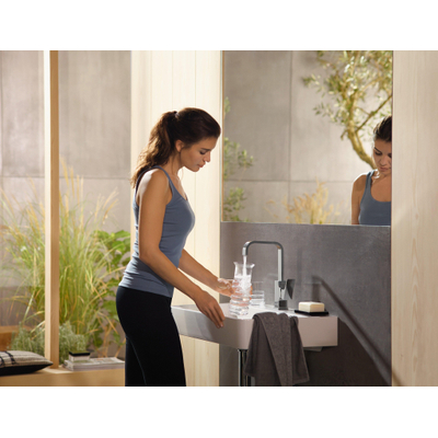 Hansgrohe Metropol wastafelkraan 230 met waste chroom