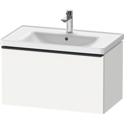 Duravit D-Neo wastafelonderkast 78.4x44x45.2cm 1 lade met softclose wit Mat