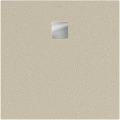 Villeroy & Boch Excello douchevloer 100x100cm polyurethaan/acryl Nature Creme